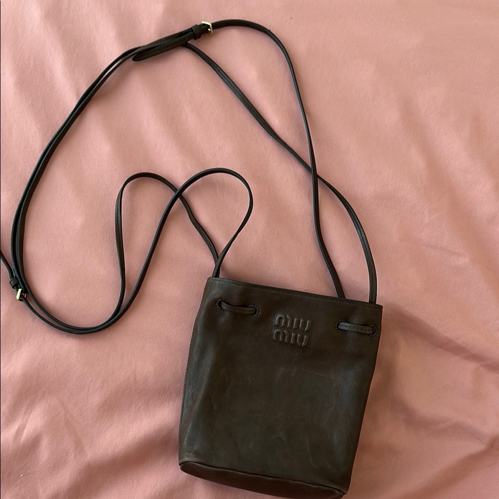 Miu Miu Nappa Leather Mini Bag